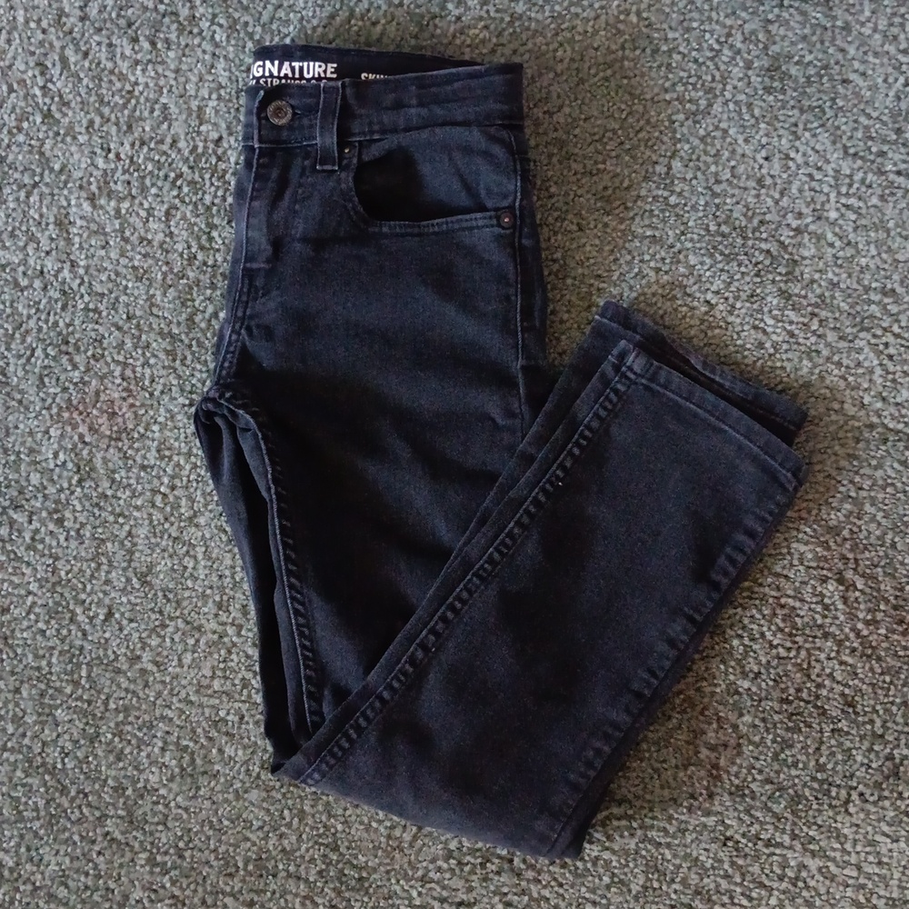 SKINNY Signature Black Denim Jeans FOR BOYS